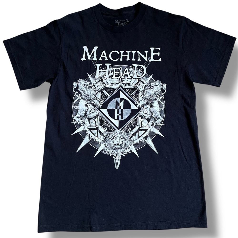 Machine Head Thrash Heavy Metal Band Tour‎ T-Shirt Men's M Black Rock Tee S/S